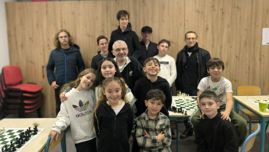 Les jeunes du club